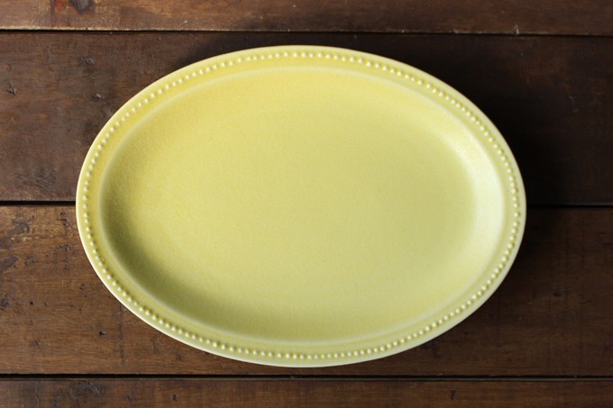 リムオーバル皿 マット黒&ツヤ白4枚 小皿 美濃焼オシャレ陶器 副菜皿デザート皿